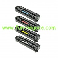 Set de 4 toners compatibles HP CB540A, CB541A, CB542A, CB543A