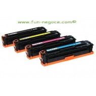 Set de 4 toners compatibles HP CE320A, CE321A, CE322A, CE323A, HP128