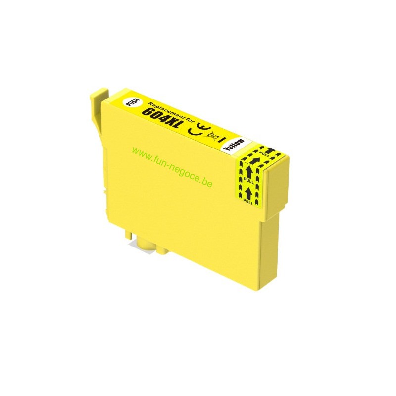 Cartouche Compatible T604XL Y - Www..be